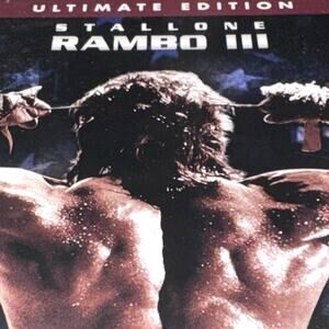 Rambo III (DVD, 1988) – Stallone Action Classic – Region 1